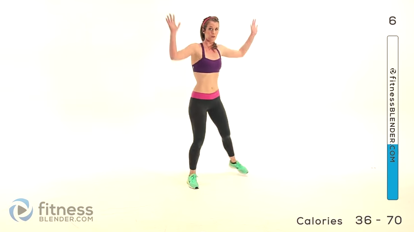 Video still of Fitness Blender Workout